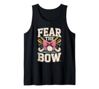 Field Hockey Fear The Bow Hockey Stick Quote Tank Top
