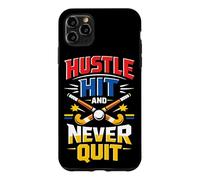 Field Hockey Hustle Hit And Never Quit Case for iPhone 11 Pro Max