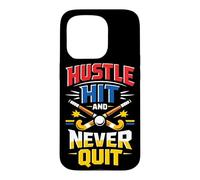 Field Hockey Hustle Hit And Never Quit Case for iPhone 15 Pro