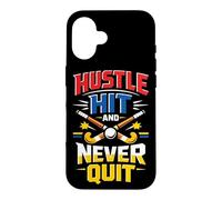 Field Hockey Hustle Hit And Never Quit Case for iPhone 16