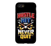 Field Hockey Hustle Hit And Never Quit Case for iPhone SE (2020) / 7/8