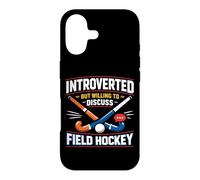 Field Hockey Introverted But Willing To Discuss Field Hockey Case for iPhone 17