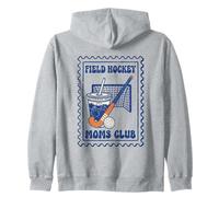 Field Hockey Moms Club Vintage Zip Hoodie