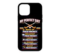 Field Hockey My Perfect Day Wake Up Field Hockey Case for iPhone 12 mini