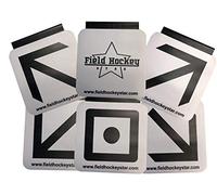 Field Hockey Star Goal Targets - Sharp Shooting Training AiD - Practice Precision Aim & Shooting - Portable Equipment