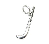 Field Hockey Stick sterling silver charm .925 x 1 Sports and Hocky charms