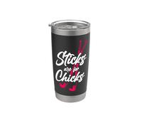 Field Hockey Sticks are for Chicks Stainless Steel Insulated Tumbler