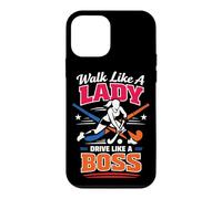 Field Hockey Walk Like A Lady Drive Like A Boss Case for iPhone 12 mini