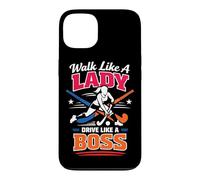 Field Hockey Walk Like A Lady Drive Like A Boss Case for iPhone 13