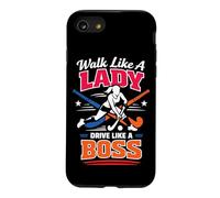 Field Hockey Walk Like A Lady Drive Like A Boss Case for iPhone SE (2020) / 7/8