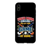Field Hockey Your Mom Called You Left Your Game At Home Case for iPhone XS Max