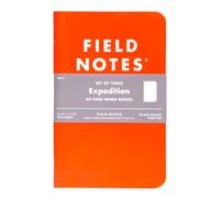 Field Notes 3 Pack Expedition Waterproof Notebooks One Size One Size