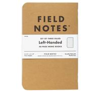 Field Notes 3 Pack Left Handed Memo Books One Size One Size
