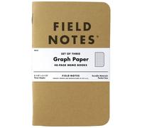 Field Notes 3 Pack original Kraft - Graph - One Size - Menswear One Size