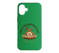 Field Paleontologist Digging The Past Fossil Case for iPhone 16 Plus