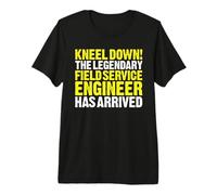 Field Service Engineer Kneel Down Premium T-Shirt