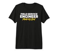 Field Service Engineer Made By God Premium T-Shirt