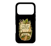 FIELD SKETCH WALK Nature Journal Trail Notes Case for iPhone 17 Pro
