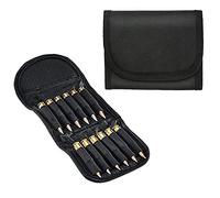Field Sports Online 12 Round Rifle Cartridge Ammo Pouch with Belt Loop Bullet Holder Ammunition Case Bag Wallet Carrier .223 .308 .243 Calibre Cal Carrier