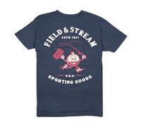 Field & Stream Bobberman Tee Shirt Midnight Navy, Midnight Navy, Large