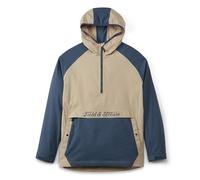 Field & Stream Men's Cloud Cover Nylon Anorak Jacket, Stone/Navy, Large