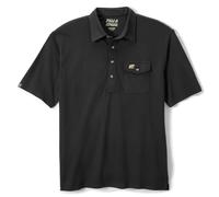 Field & Stream Men's Flying Birdie Polo, Black, M