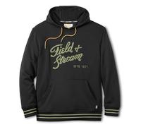 Field & Stream Men's French Terry Applique Hoodie, Black, XL