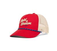 Field & Stream Men's Snapback Trucker Cap, AL's/Red/Ivory, One Size