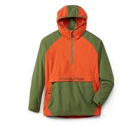 Field & Stream Men's Standard Retro Colorblock Nylon Anorak Jacket, Orange/Dark Olive
