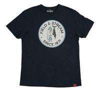 Field & Stream Trueblood Tee Shirt Faded Navy, Faded Navy, Large