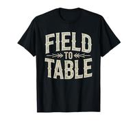 Field Table Wild Game Cook Outdoor Chef Identity Cooking T-Shirt