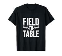 Field to Table Deer Hunting Wild Game Cooking Pride T-Shirt