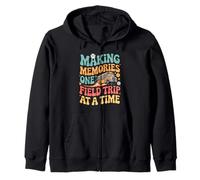 Field Trip Making memories Field Day Teacher Zip Hoodie