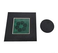 Field Viewer for Magnetic Field Detection - Pattern Display Membrane Card Detector 50x50mm, 50x100mm, 75x75mm, 100x100mm, 100x150mm (Dark Green)(G-50 * 50MM)