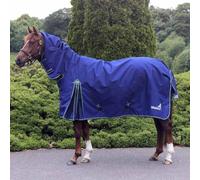 Fieldmasta 100g Lightweight Turnout Rug - 1200D Ripstop - Waterproof & Breathable - Adjustable Chest - Dome Neck for Mane Protection - Memory Foam Wither Pad - 5'9