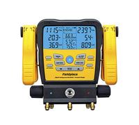 Fieldpiece Wireless SMAN Refrigerant Manifold with Vacuum Gauge - Air Conditioning/Refrigerant Digital Gauges for HVAC & Refrigeration 3 Port System