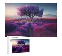 Fields_of_Eden Wooden Jigsaws Puzzles for Adults 1000 Jigsaw Puzzle, Decompressing Intellectual Educational Toy for Kids （75×50cm）