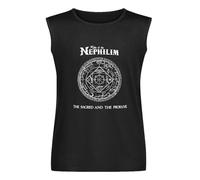 Fields of The Nephilim Band Logo Men Sleeveless T-Shirt Printed Vest Tank Black Tee Top 3XL