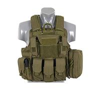 Fields Tactical Combat Assault Molle Operators Vest Od Green Fully Loaded