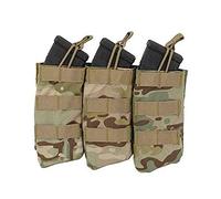 Fields Triple Open Top QR AK Molle Magazine Pouch, CP