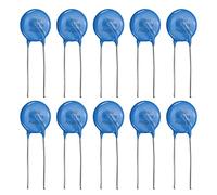 Fielect 10Pcs Voltage Dependent Resistors AC 175V 14D271K/F7.5 Radial Lead Disc Varistors