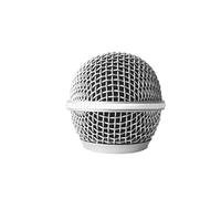 Fielect 2Pcs Microphone Grille Replacement Mic Grille Microphone Ball Head Mesh Grill for Shure PG48 PG58 BLX288 PG288 PGX24