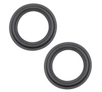 Fielect 6.5inches/163mm Speaker Foam Edge Surround Rings Replacement Part for Speaker Repair or DIY 2pcs