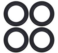 Fielect 6 Inch Speaker Foam Edge Surround Rings Replacement Parts for Speaker Repair or DIY 4pcs