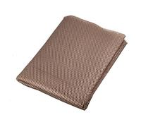 Fielect Dark Khaki Speaker Mesh Grill Cloth Stereo Grill Filter Fabric Mesh Speaker Dust Cloth Cloth Replacement 50cm x 160cm 19.68 inches x 63 inches