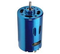 Fielect DC Motor 24V 30000RPM 2.5A Micro Motor Electric Motor Round Shaft for RC Boat DIY Airplane Toys Model DIY Hobby, 1 Pcs, Blue