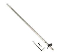 Fielect Drive Shaft w Propeller and Universal Joint for RC Boat, L300mm Shaft, L250mm Sleeve, D36mm Propeller, Fit for 3.17mm Motor Shaft