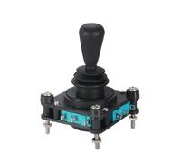 Fielect Joystick Switch Controllers 4 Position 4NO Momentary Type 600V Panel Mount CV4-YQ-04R2G