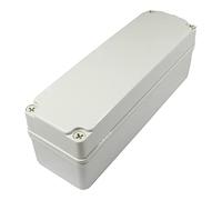 Fielect Junction Box ABS Plastic Project Box Dustproof Waterproof IP65 Electrical Enclosure Box Universal Project Enclosure DIY Case Enclosure, 9.84" x 3.15" x 3.35"