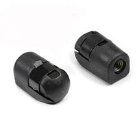 Fielect M8 Gas Spring Strut Joint End Fitting PA66A5 2Pcs Black